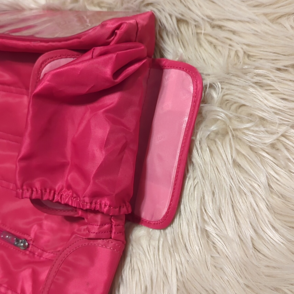 LUG PINK RASPBERRY LARGE CABLE CAR SHOULDER BAG PURSE TOTE - Picture 9 of 15